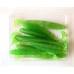 Силиконовая приманка на хищника, Taipan Easik, 3,0 дюйма, 10шт/уп, цвет №08 Green neon